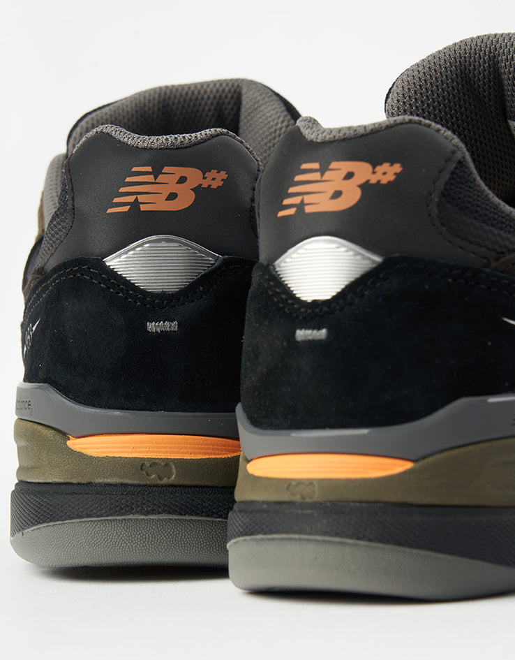 New Balance Numeric 933 Andrew Reynolds Skate Shoes - Black/Dark Olivine