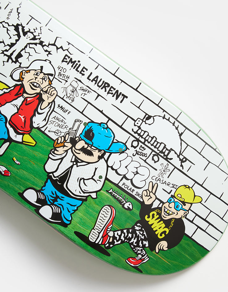 Polar Emile High School Skateboard Deck - 8.375"