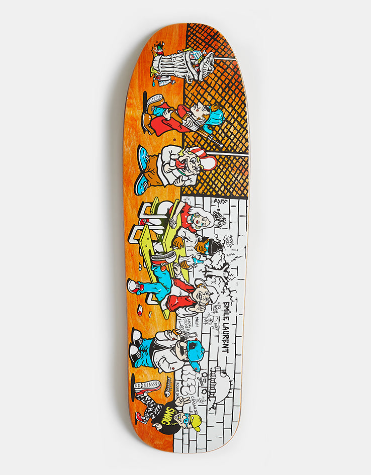 Polar Emile High School 'D1' Skateboard Deck - 9.25"