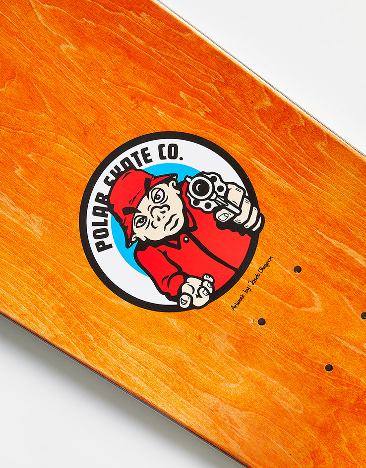 Polar Emile High School 'D1' Skateboard Deck - 9.25"