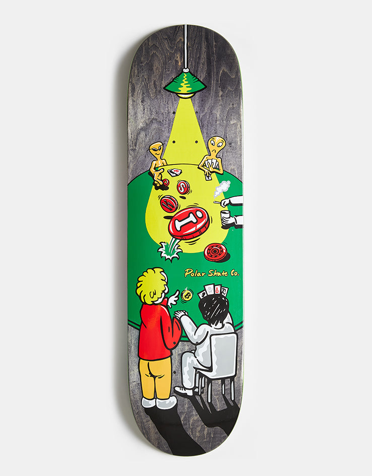 Polar Rozenberg Poker Face Skateboard Deck - 8.5"