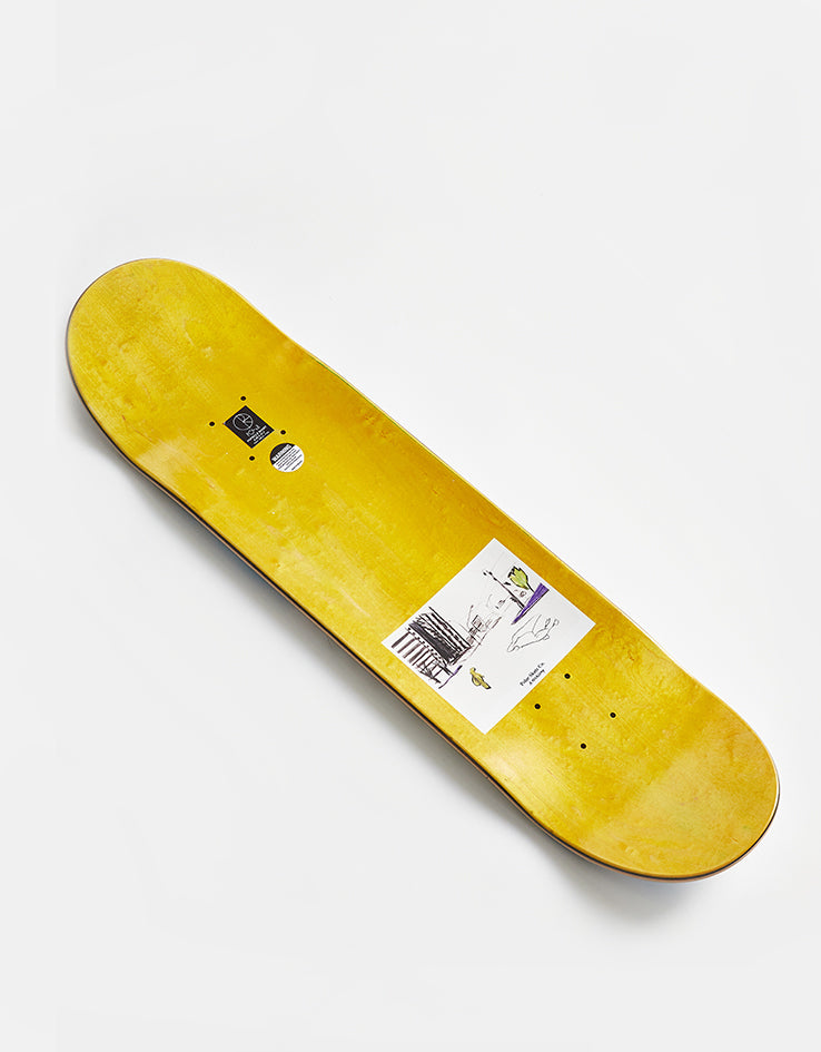 Polar Sanbongi Shin City 'SHORT' Skateboard Deck - 8.25"