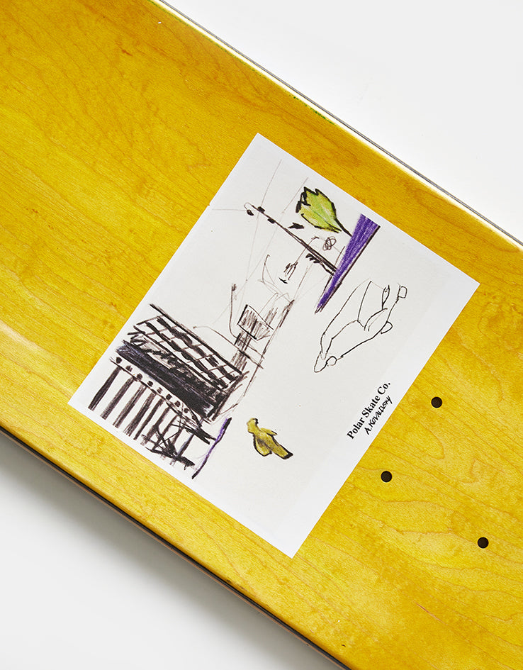 Polar Sanbongi Shin City 'SHORT' Skateboard Deck - 8.25"