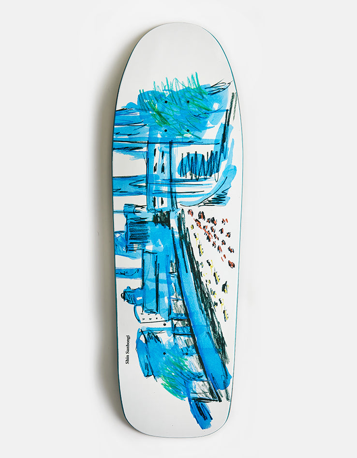 Polar Sanbongi Shin City 'DANE 1' Skateboard Deck - 9.75"