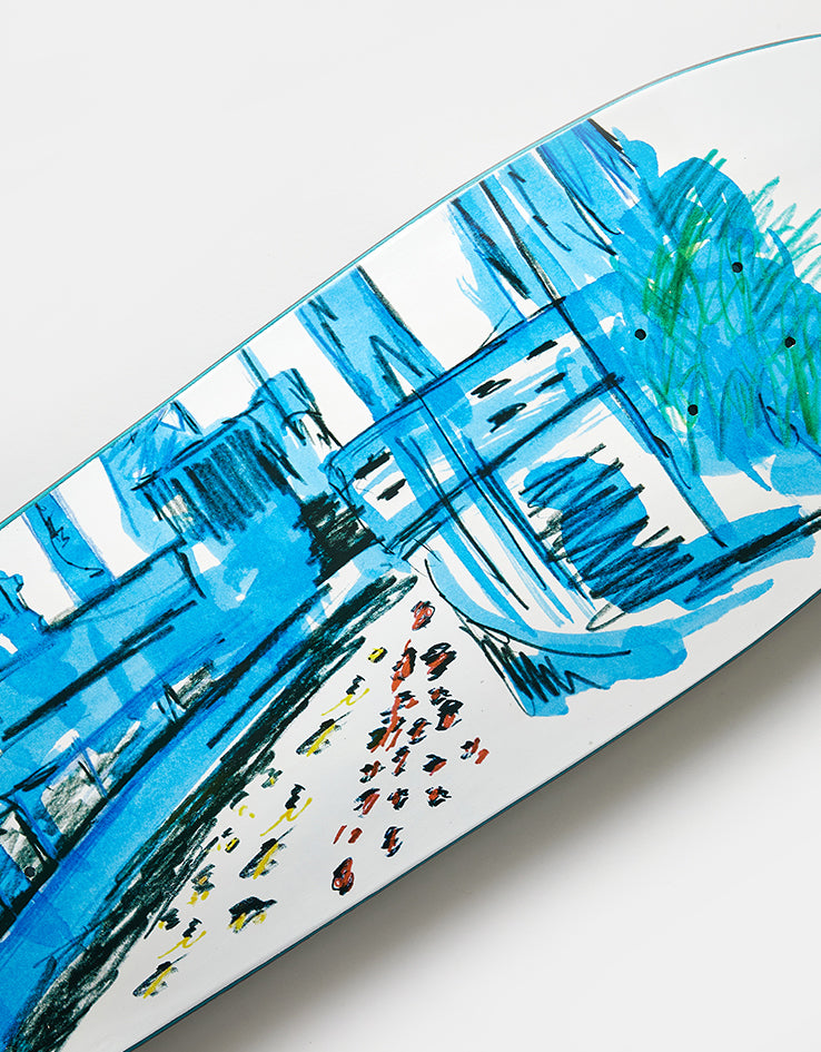 Polar Sanbongi Shin City 'DANE 1' Skateboard Deck - 9.75"