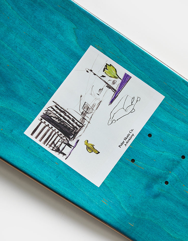 Polar Sanbongi Shin City 'DANE 1' Skateboard Deck - 9.75"