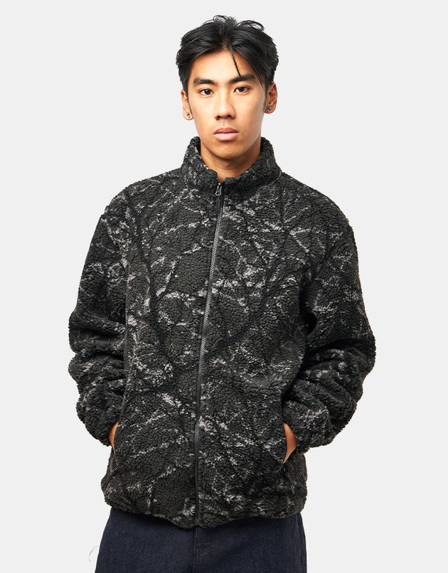 Route One Sharwa Fleece - Branch Camo (Black)