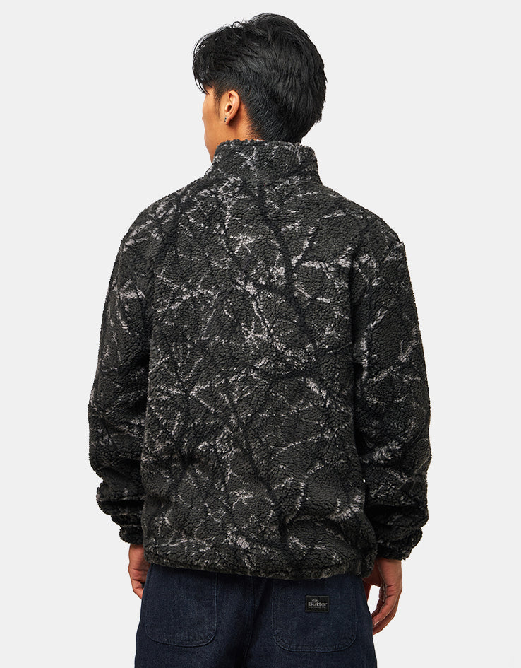 Route One Sharwa Fleece - Branch Camo (Black)