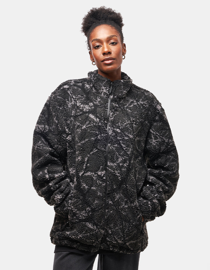 Route One Sharwa Fleece - Branch Camo (Black)