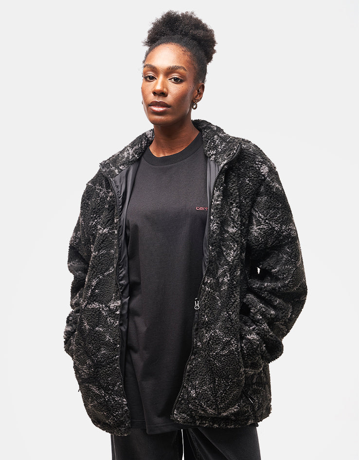 Route One Sharwa Fleece - Branch Camo (Black)