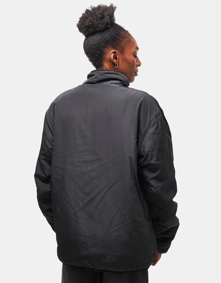 Route One Full Zip Reversible Fleece - Purple Velvet/Black