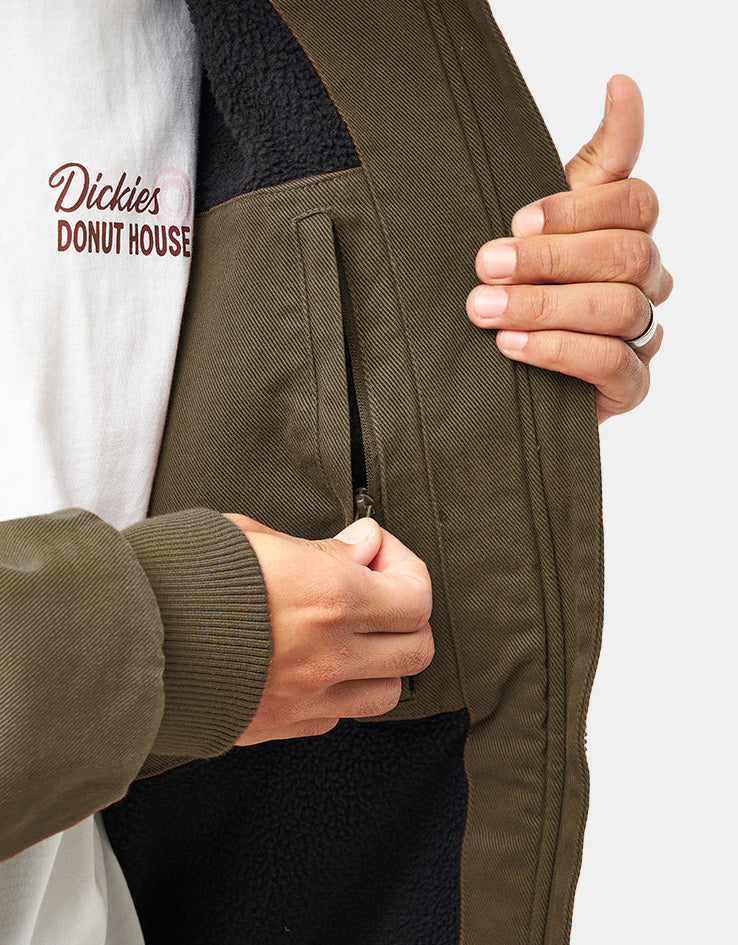 Route One Foundry Jacket - Olive (Canvas)