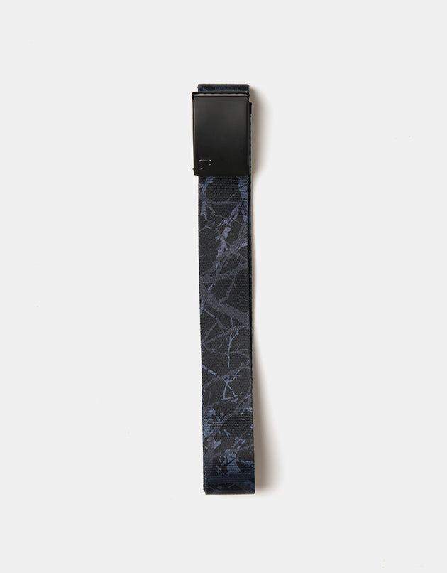 Route One Tree Camo Web Belt - Black
