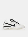 Nike SB Paul Rodriguez Zoom Air Low QS Skate Shoes - White/Black-White-Clear
