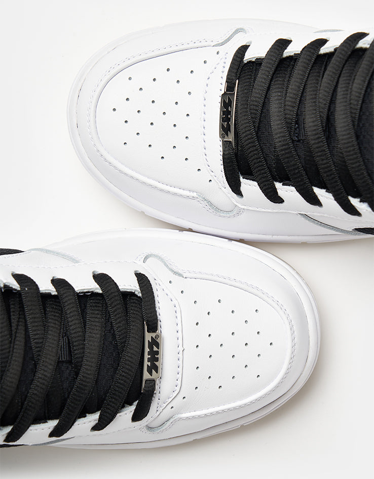 Nike SB Paul Rodriguez Zoom Air Low QS Skate Shoes - White/Black-White-Clear