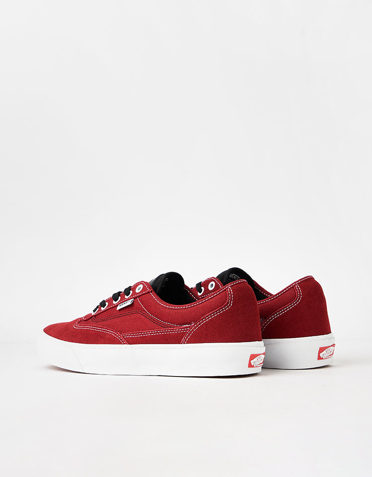 Vans Skate Curren Caples Shoes - Red/White