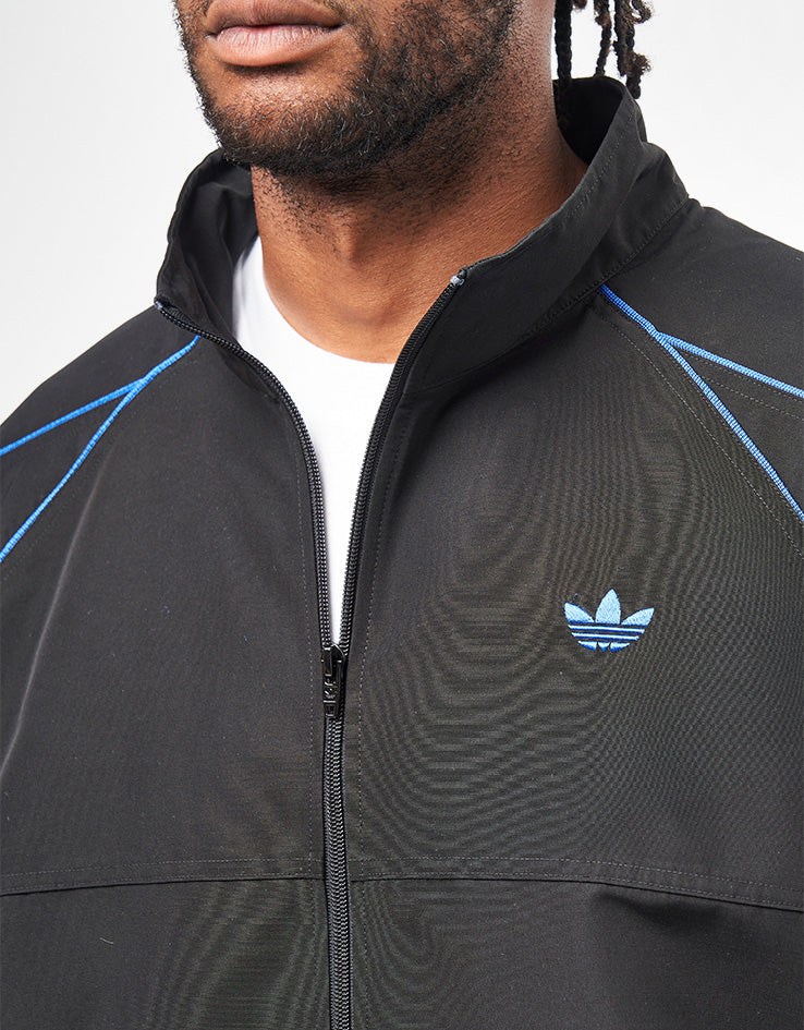 adidas Pre Gazelle Jacket - Black/White/Team Royal Blue