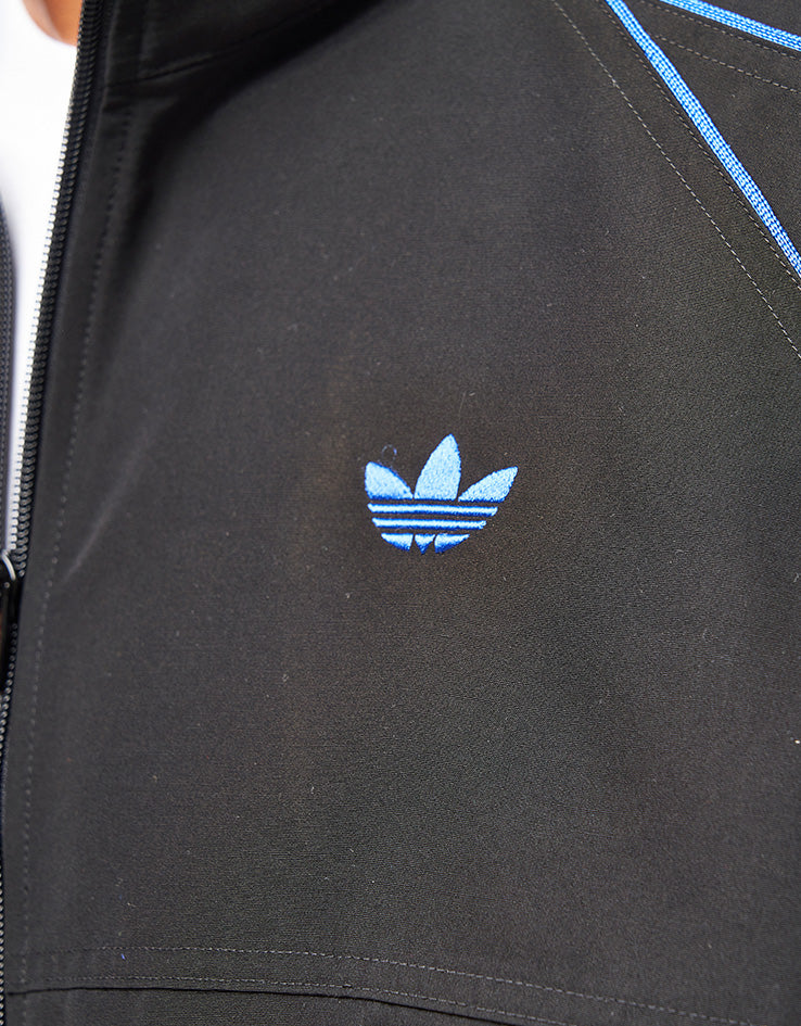 adidas Pre Gazelle Jacket - Black/White/Team Royal Blue