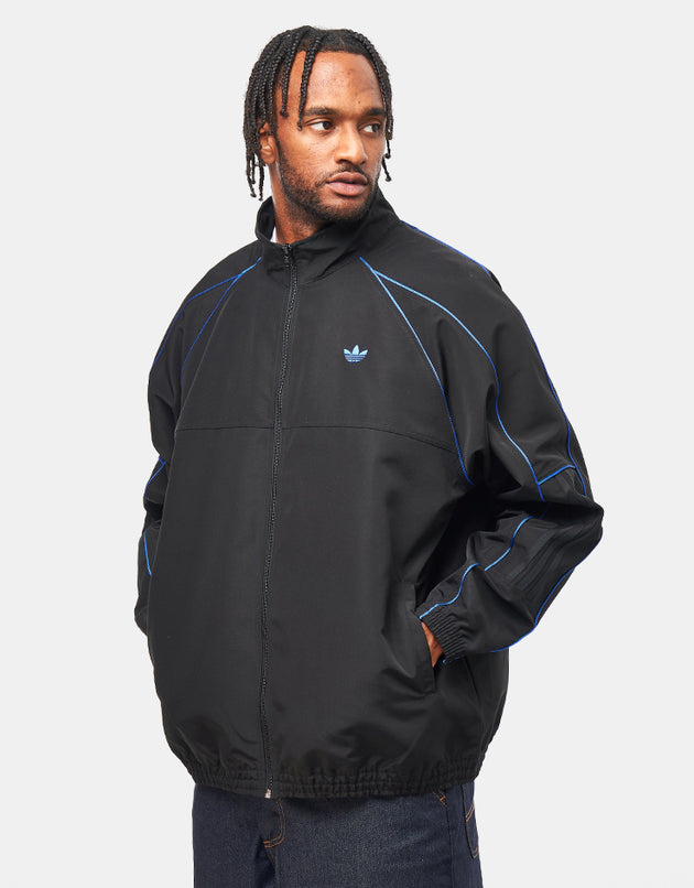 adidas Pre Gazelle Jacket - Black/White/Team Royal Blue