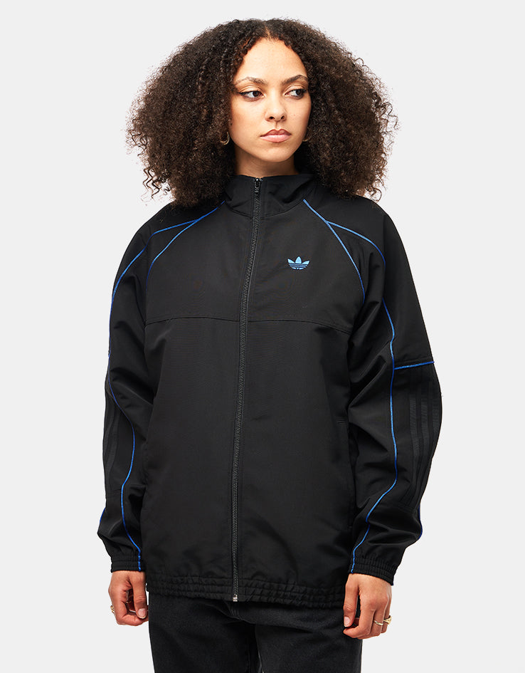 adidas Pre Gazelle Jacket - Black/White/Team Royal Blue