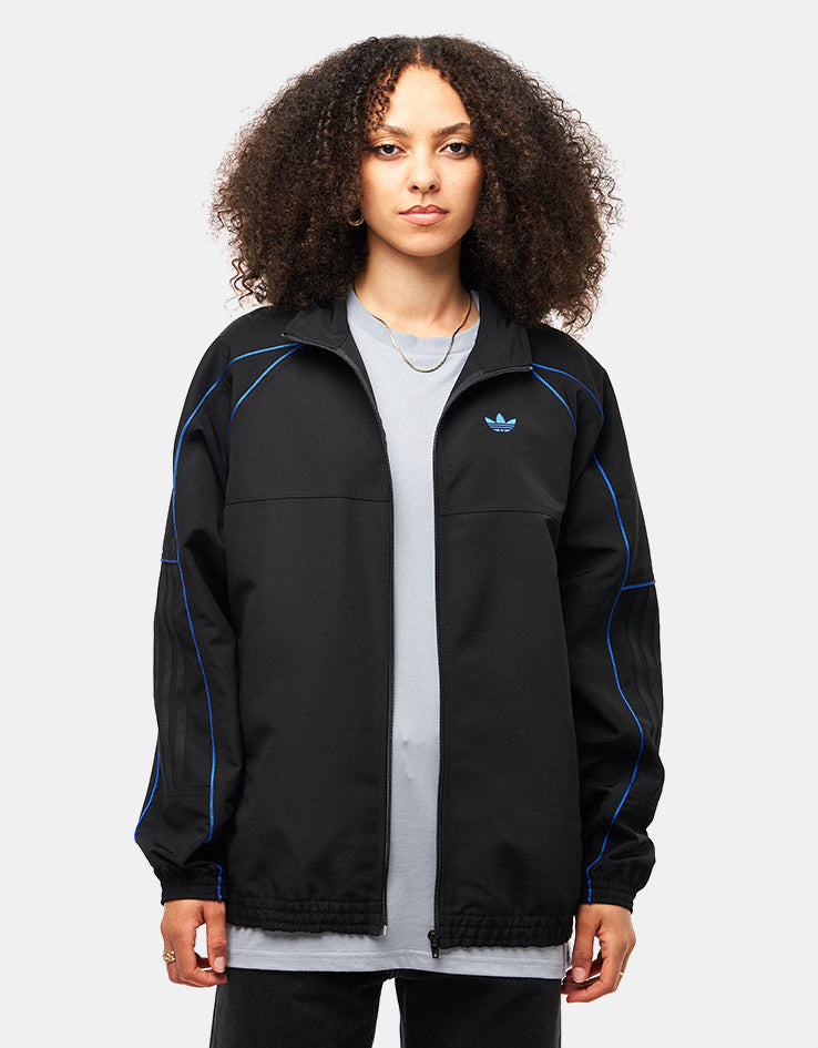adidas Pre Gazelle Jacket - Black/White/Team Royal Blue