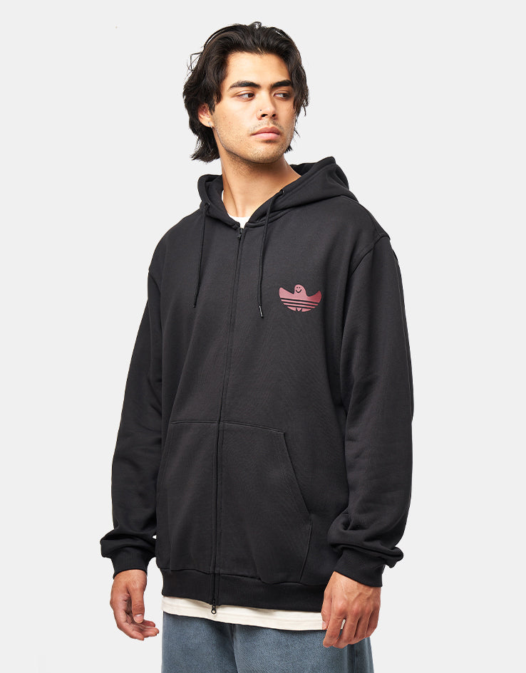 adidas Shmangry Zip Hoodie - Black/Shadow Red