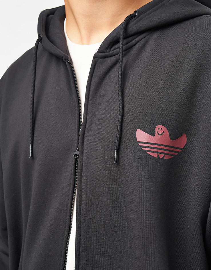 adidas Shmangry Zip Hoodie - Black/Shadow Red