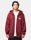 adidas Shmangry Zip Hoodie - Shadow Red/Alumina