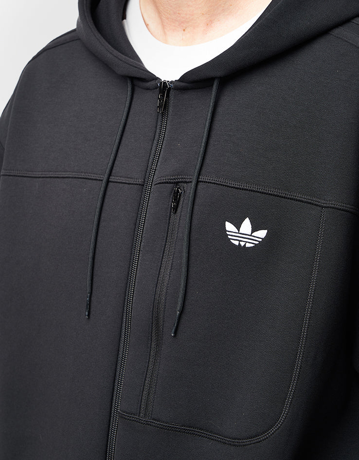 adidas Tech Fleece Jacket - Black/White