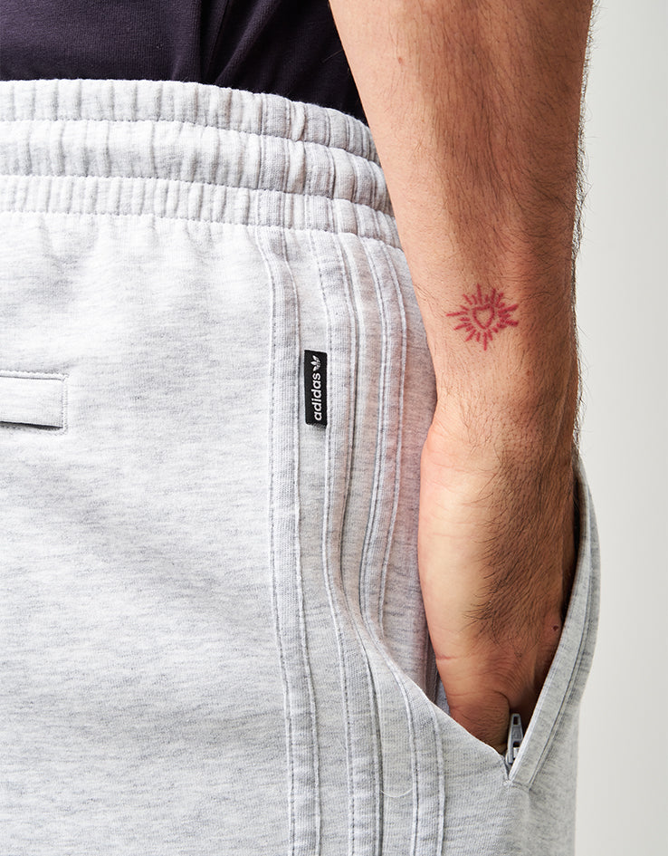 adidas Tech Fleece Pant - Light Grey Heather/Black