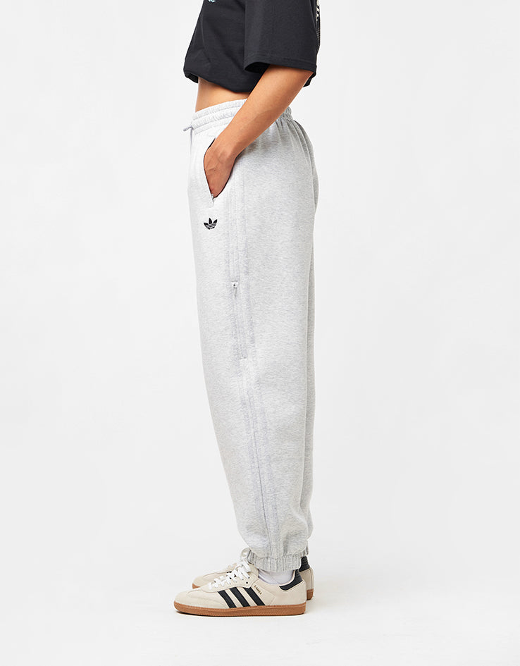 adidas Tech Fleece Pant - Light Grey Heather/Black