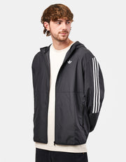 adidas Windbreaker Jacket - Black/White