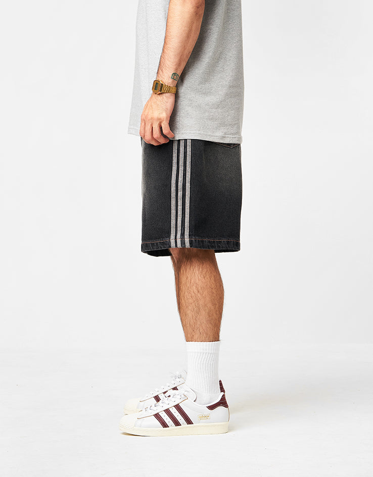 adidas x Tyshawn Denim Shorts - Black