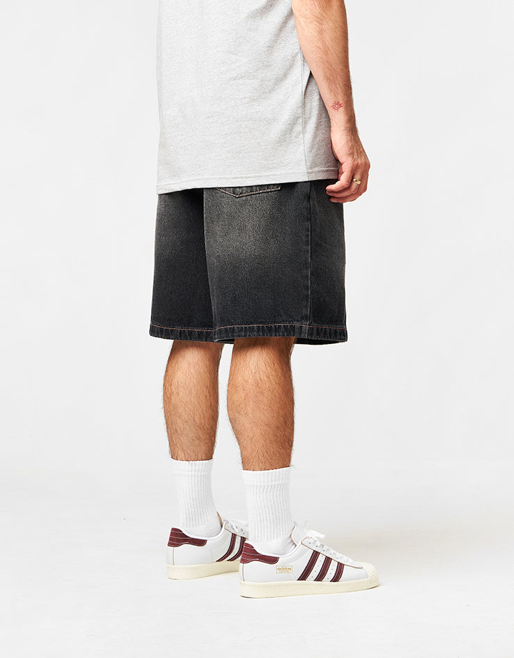 adidas x Tyshawn Denim Shorts - Black