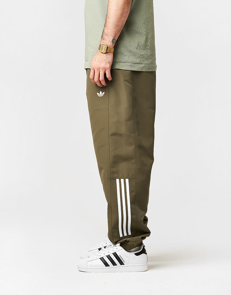 adidas Gatsele Track Pant - Olive Strata/White
