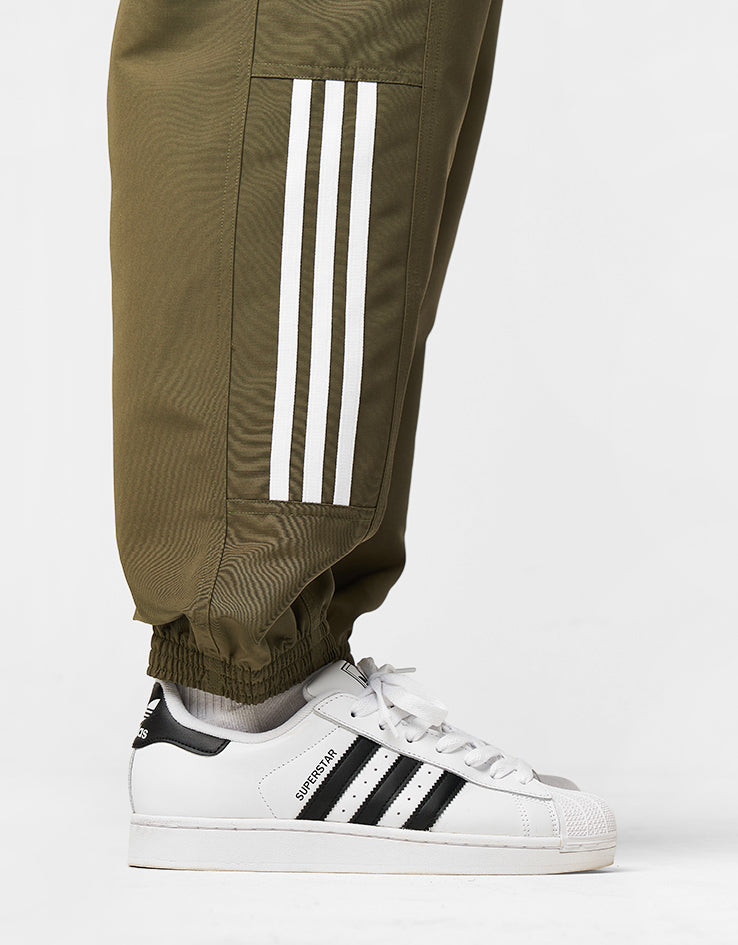 adidas Gatsele Track Pant - Olive Strata/White
