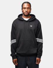 adidas Classic Pullover Hoodie - Black/White
