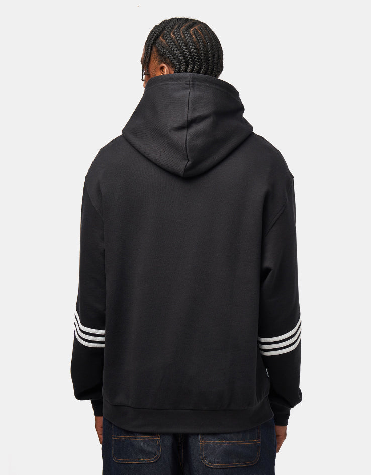 adidas Classic Pullover Hoodie - Black/White