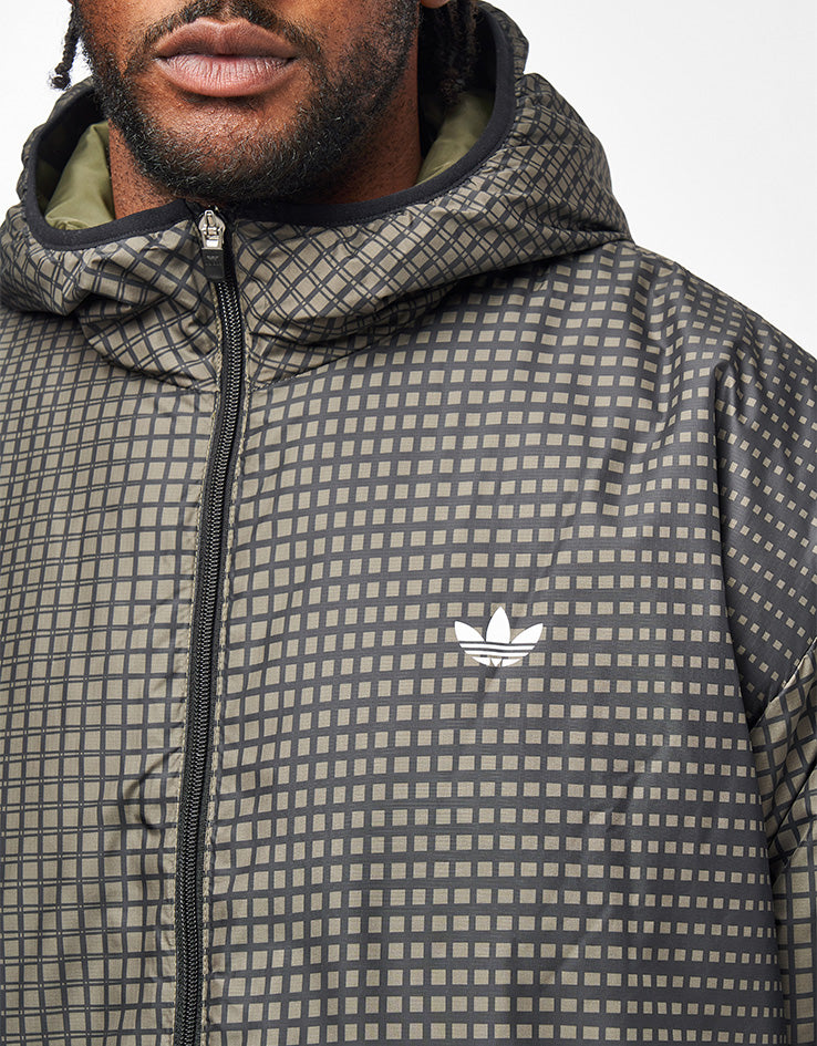 adidas Prima Bomber Jacket - Olive Strata/Black