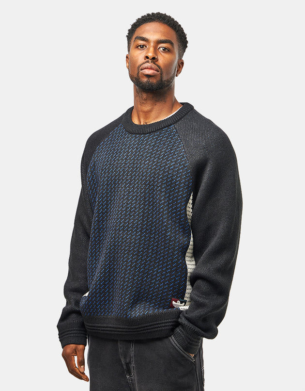 adidas Shmoofoil Fully Fashioned Crewneck Sweater - Multicolor