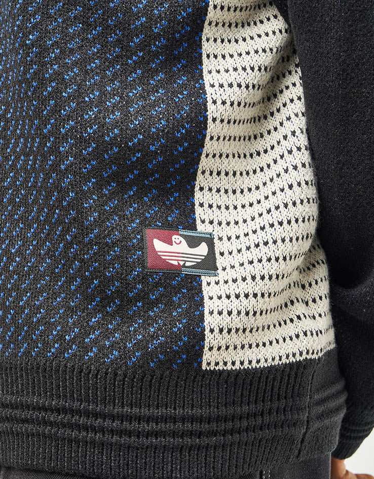 adidas Shmoofoil Fully Fashioned Crewneck Sweater - Multicolor