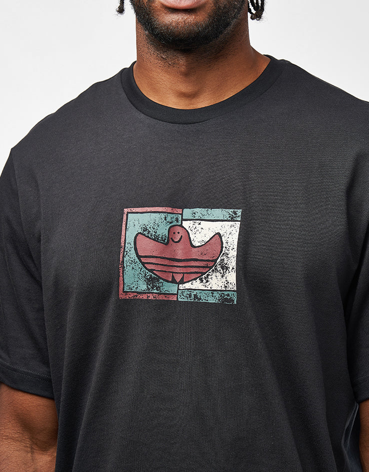 adidas Shmoohaus T-Shirt - Black/Shadow Red