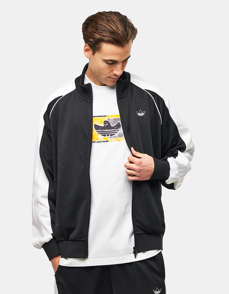 adidas x Tyshawn Track Jacket - Black/White/Dash Grey