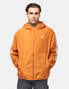 adidas Windbreaker Jacket - Rustic Orange/White
