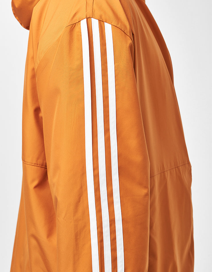 adidas Windbreaker Jacket - Rustic Orange/White