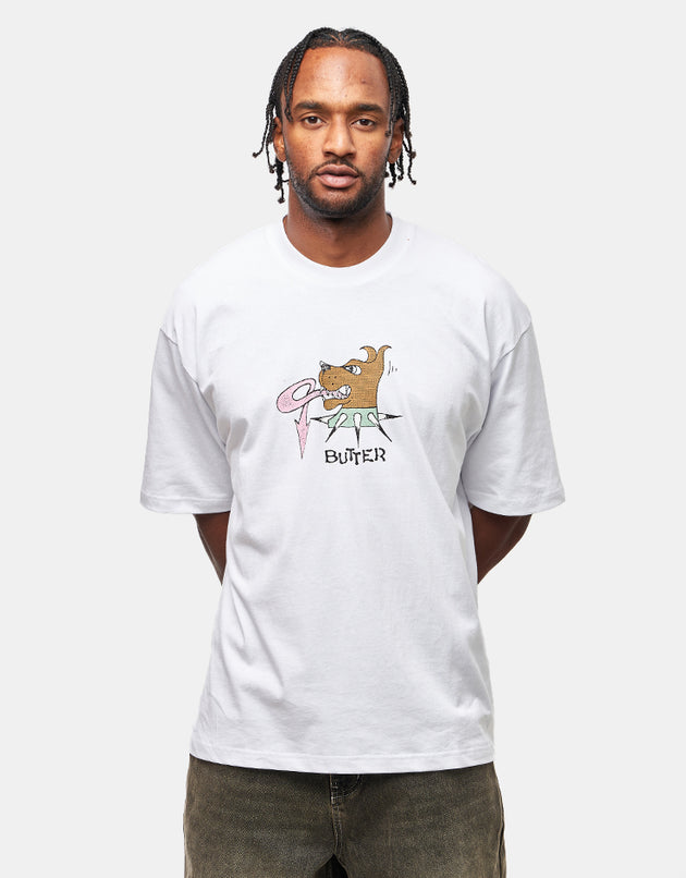 Butter Goods Canine T-Shirt - White