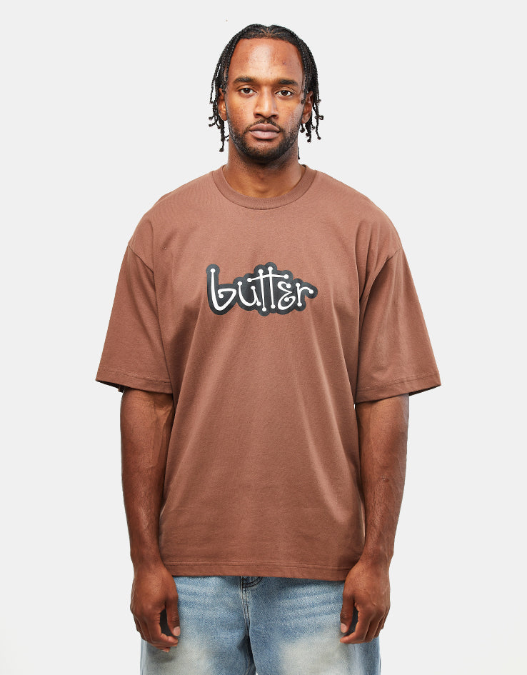 Butter Goods Connection T-Shirt - Brown