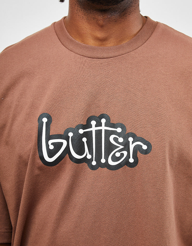 Butter Goods Connection T-Shirt - Brown