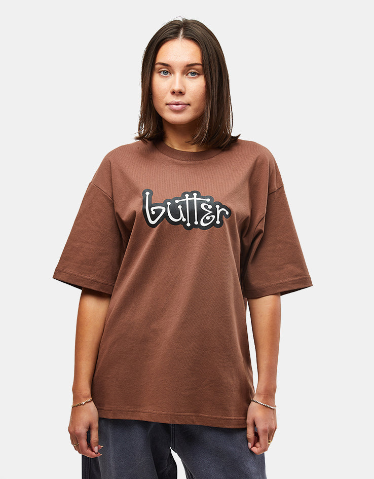 Butter Goods Connection T-Shirt - Brown