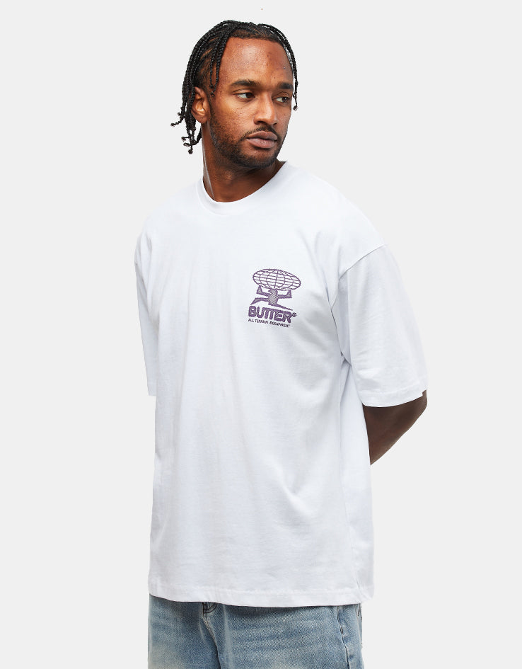 Butter Goods Terrain T-Shirt - White